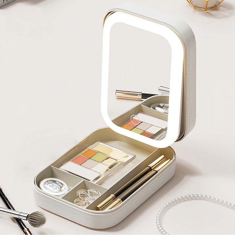Multifunctional Portable Makeup Mirror Box