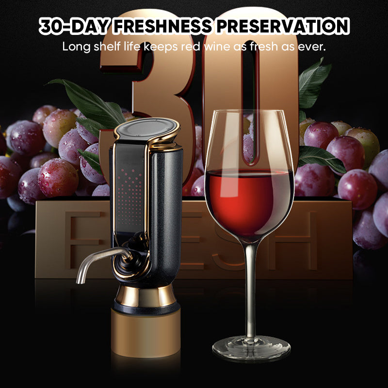 Electric Wine Aerator & Vacuum Preserver