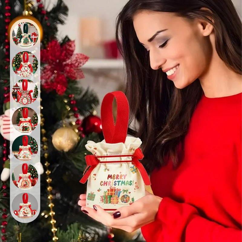 Christmas Eve Apple Bag