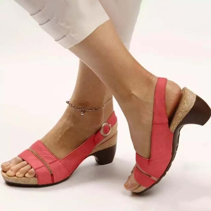 Orthopedic Heeled Sandals
