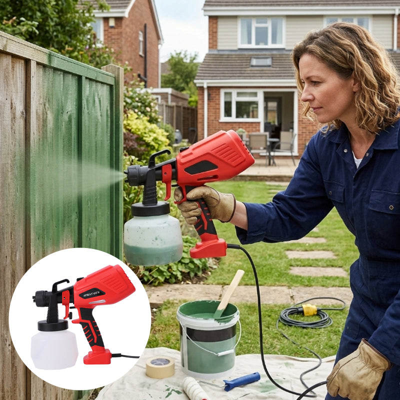 High-Power Electric Paint Sprayer Gun