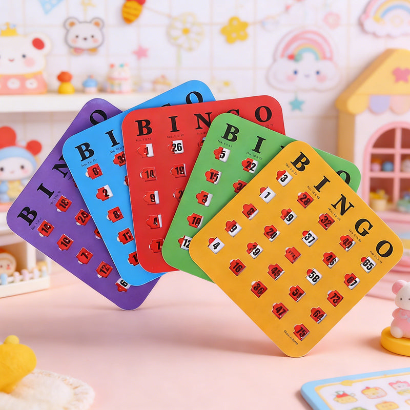 Bingo Game Card – Logical Thinking Paper Board Game