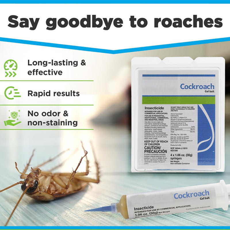Cockroach bait gel