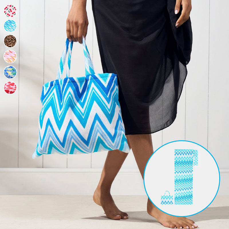 Beach lounge chair cover