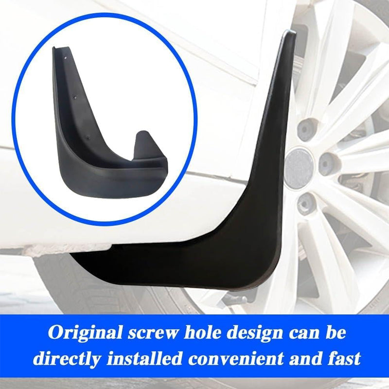 Automotive No-Drill Universal Tire Mud Flaps