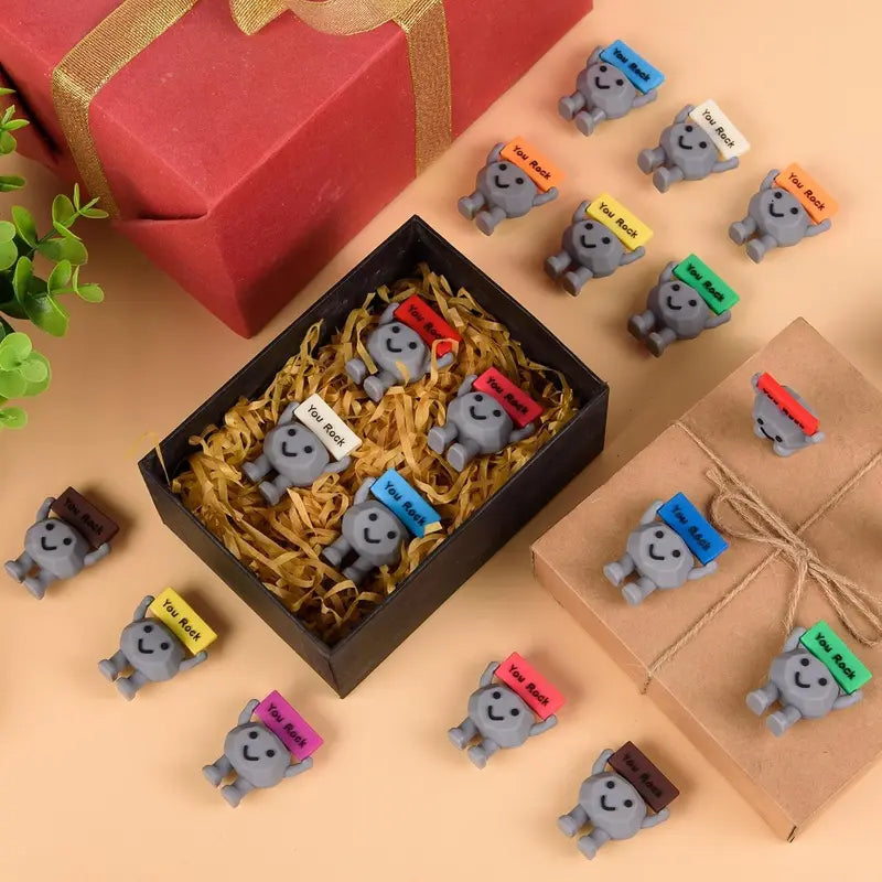 You Rock Motivational Stone Figurine