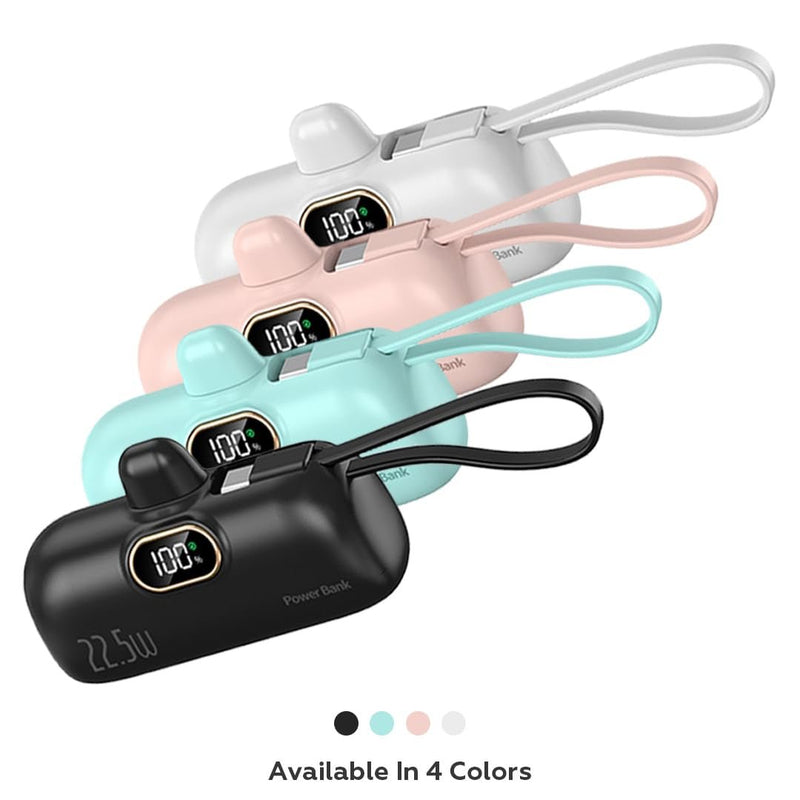 Digital Display Capsule Power Bank