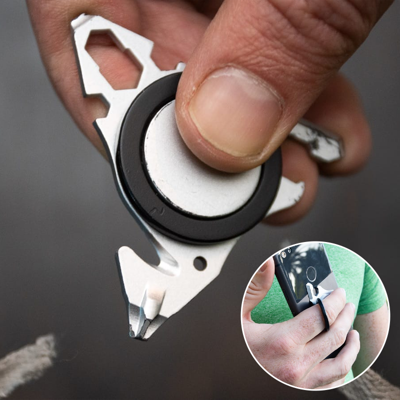 Cell Phone Ring Holder 6-in-1 Multi Tool