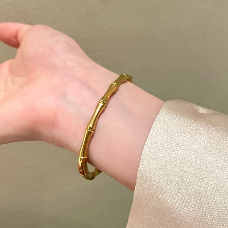 Gold-Plated Zircon Bracelets