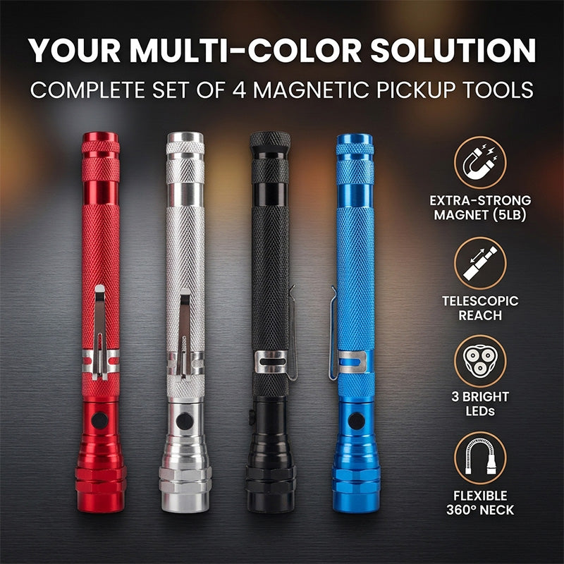 Outdoor Flexible-Neck Work Flashlight