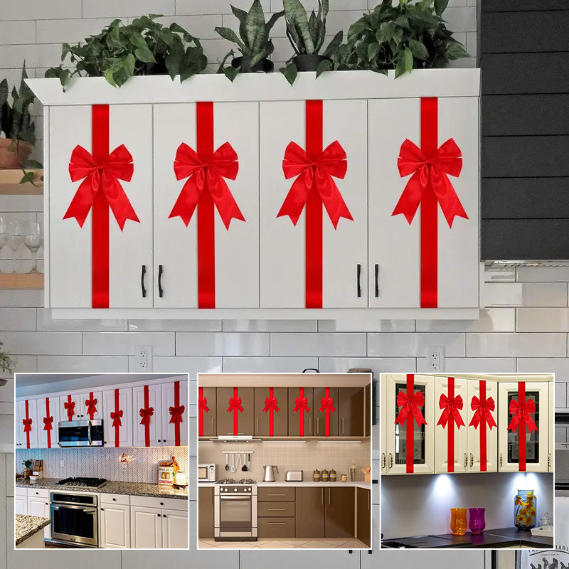 Christmas Door Hanging Ribbon