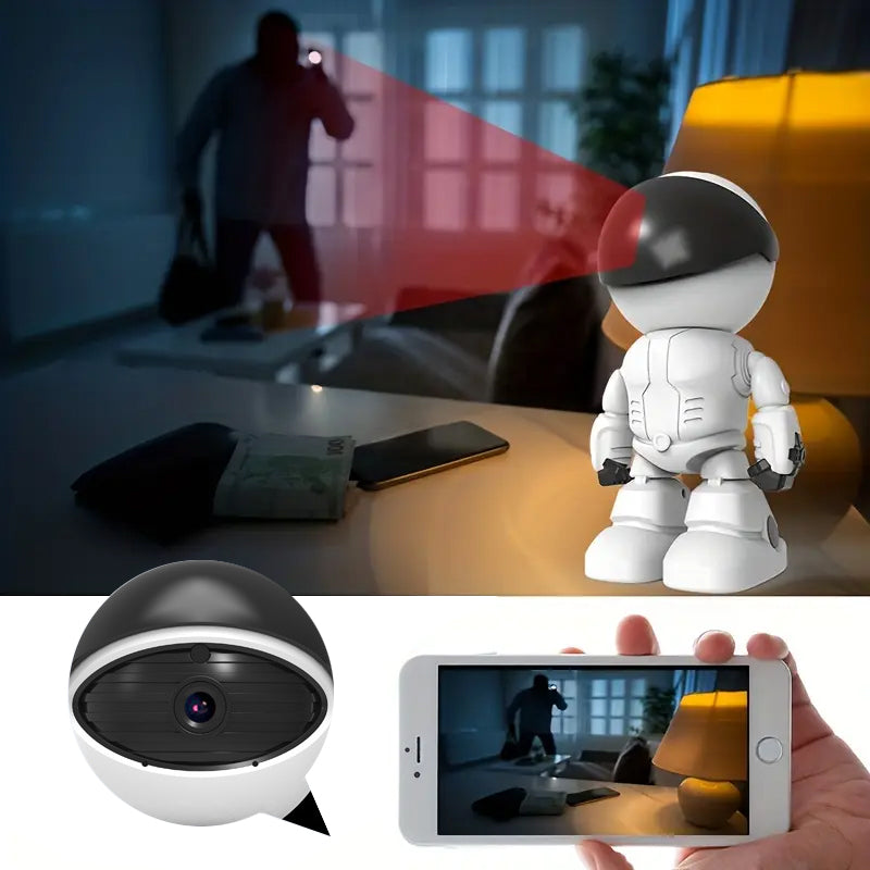 HD Smart Remote Security Camera Robot