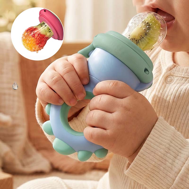 Baby Push-Feed Fruit Feeder & Teether