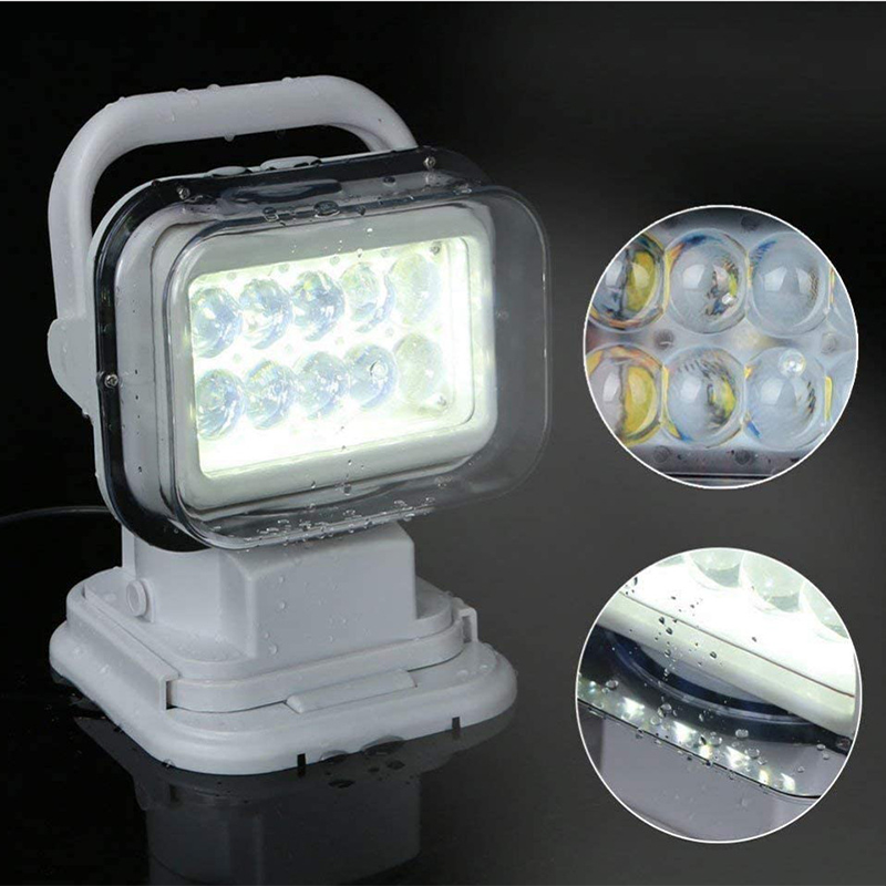 Car-Mounted LED Remote Control Spotlight