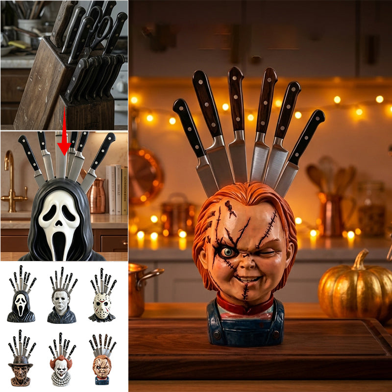 Horror Style Resin Knife Storage Holder