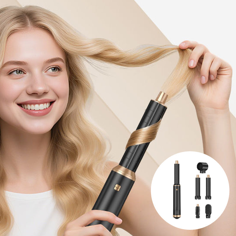 5-in-1 Curling Iron Hair Dryer