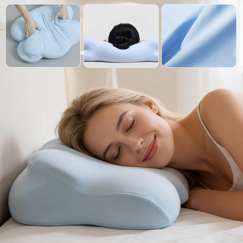 Cloud Memory Foam Dual Height Cervical Pillow