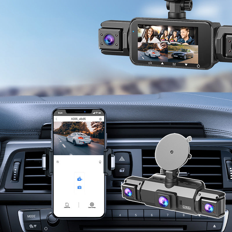 WiFi 4-Channel Driving Recorder