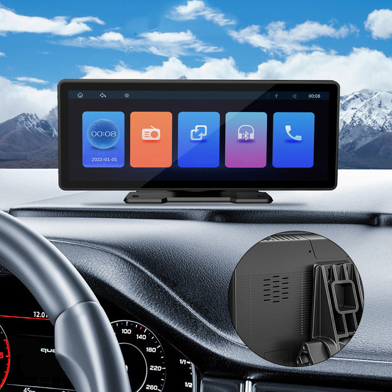 Large screen car navigation