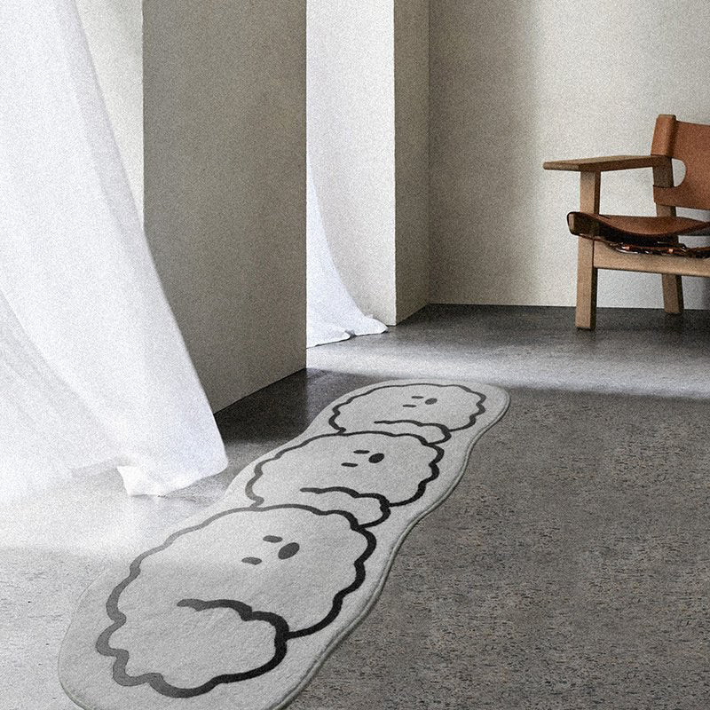Thick Cashmere Bedside Carpet