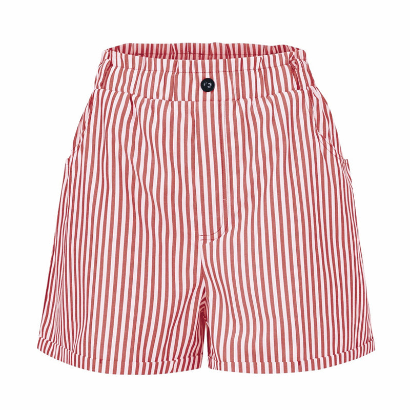 Loose Casual Striped Shorts
