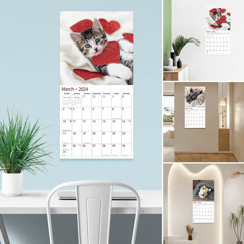 2024 Baby Cat Calendar