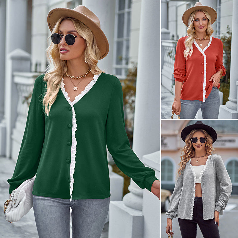 Long Sleeve Knitted Shirt