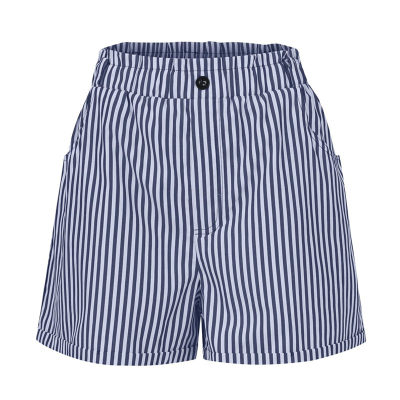 Loose Casual Striped Shorts
