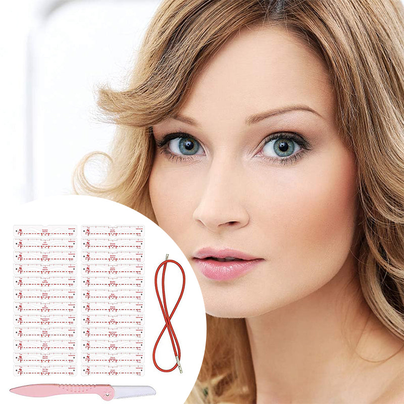 Silicone Eyebrow Stencil Kit