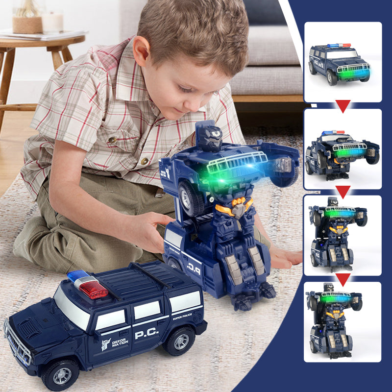 Transforming Robot Model Toy Car