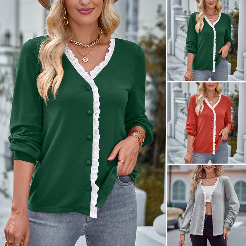 Long Sleeve Knitted Shirt