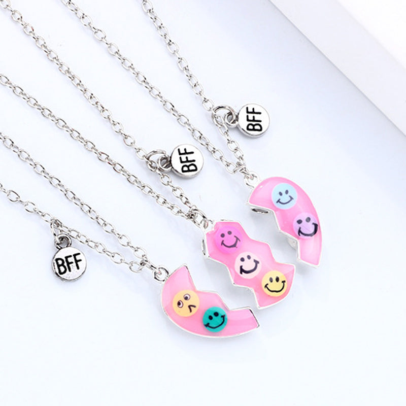 3 Piece Magnetic Necklace Best Friends