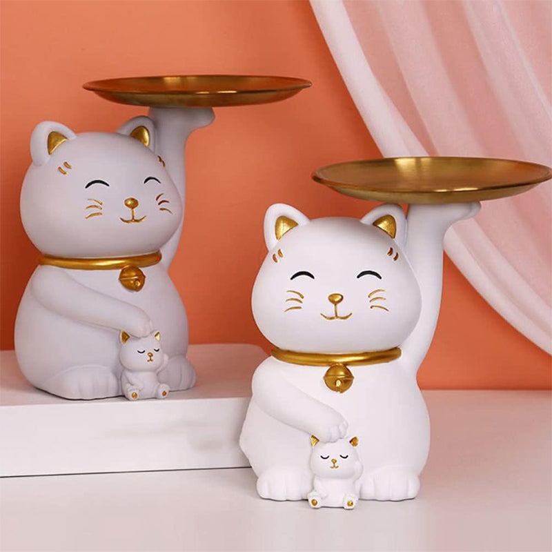 Fortune Cat Fruit Tray