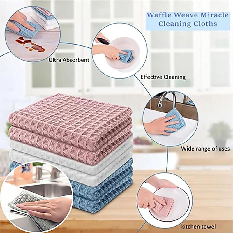 New Waffle Weave Miracle Cleaning Cloths