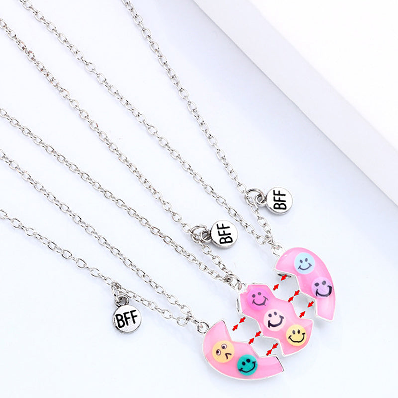 3 Piece Magnetic Necklace Best Friends