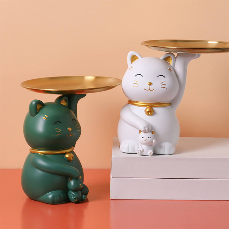 Fortune Cat Fruit Tray