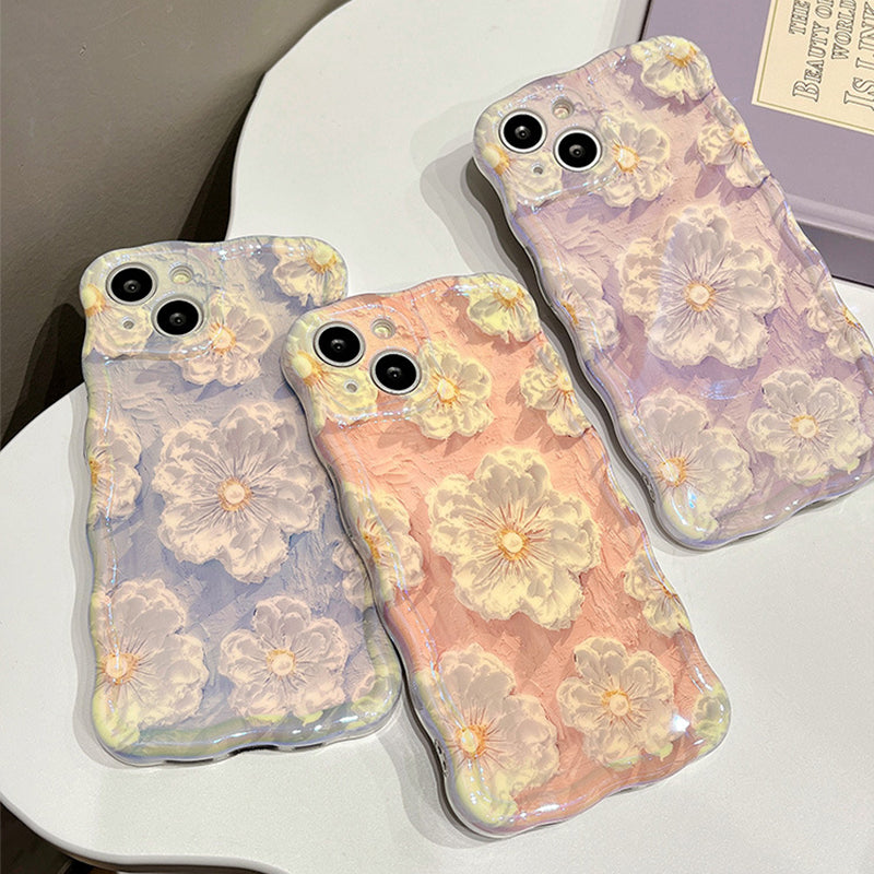 Colorful Oil Painting Exquisite Phone Case for iPhone