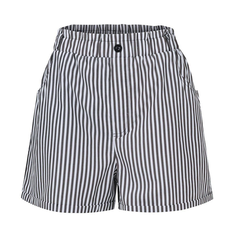 Loose Casual Striped Shorts