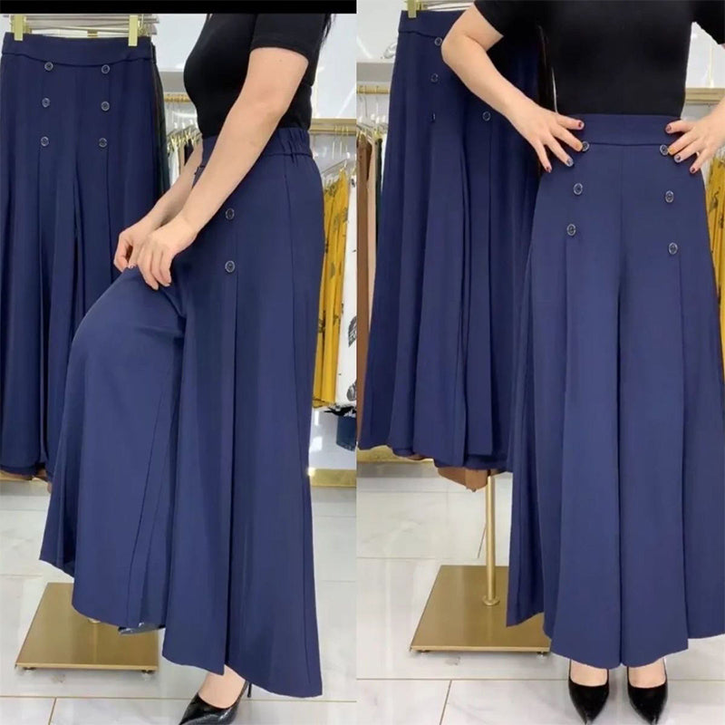 Pleated Wide Leg Pants