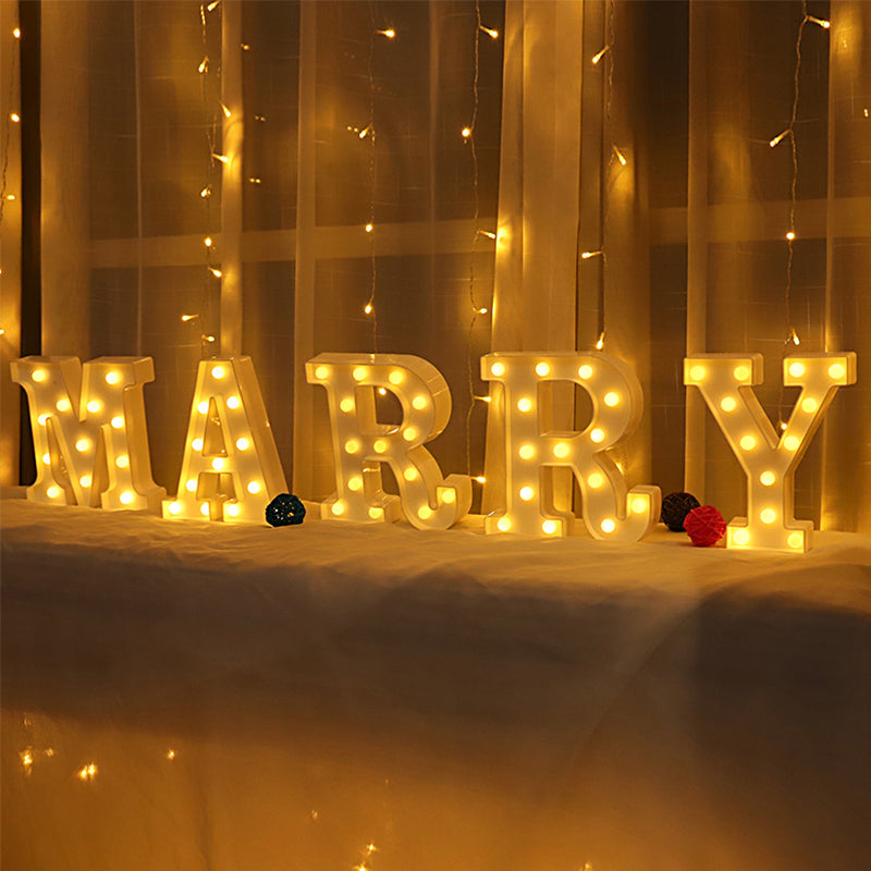 LED Letter Lights