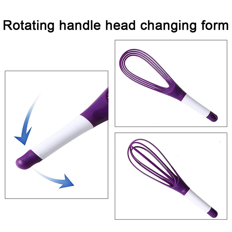 Multipurpose Rotary Manual Egg Whisk