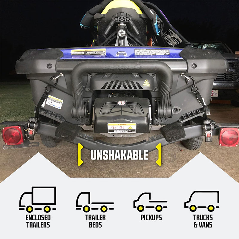 Retractable Ratchet Tie-Down Straps