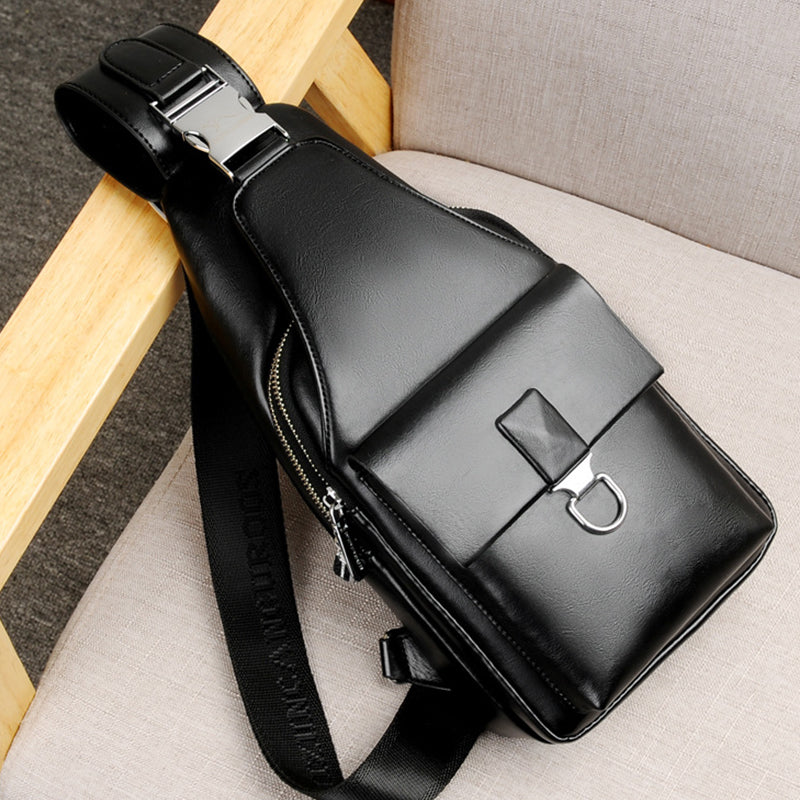 Men's Rechargeable Waterproof Chest Bag