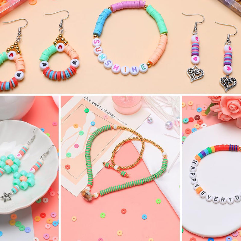 Clay Beads Bracelet Making Kit