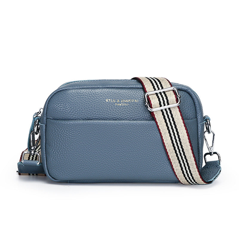 Wide Strap Crossbody Bag