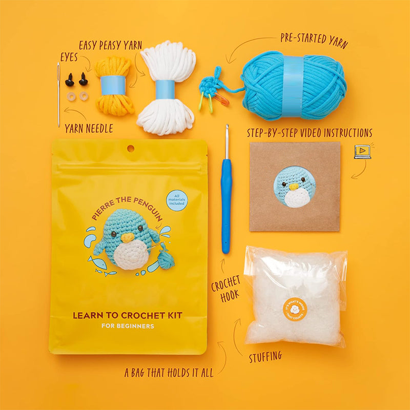 DIY beginner crochet kit