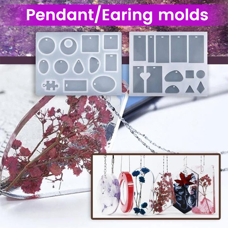 Handmade Crystal Glue Mold Set