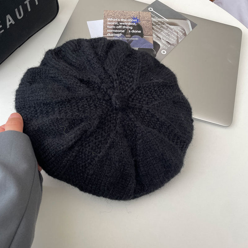 Hand Knitted Pumpkin Hat