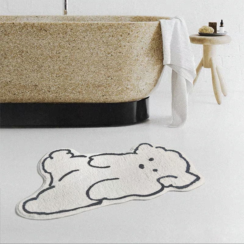 Thick Cashmere Bedside Carpet
