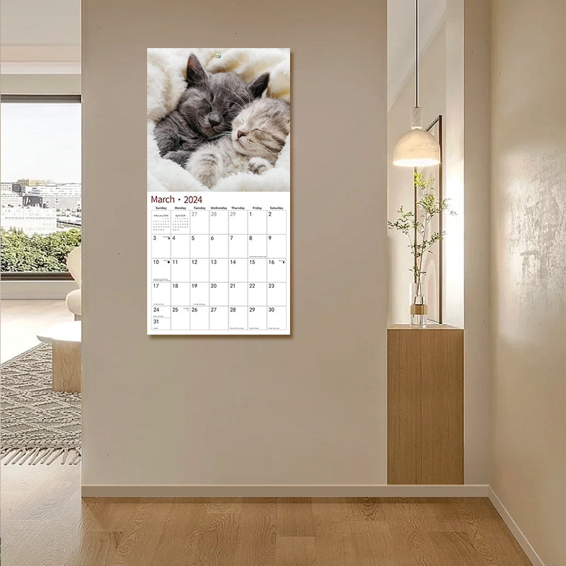 2024 Baby Cat Calendar